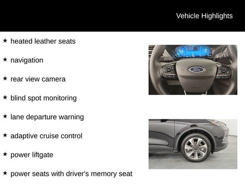 Used 2023 Ford Escape Platinum w/ Premium Technology Package AWD/4WD image 10