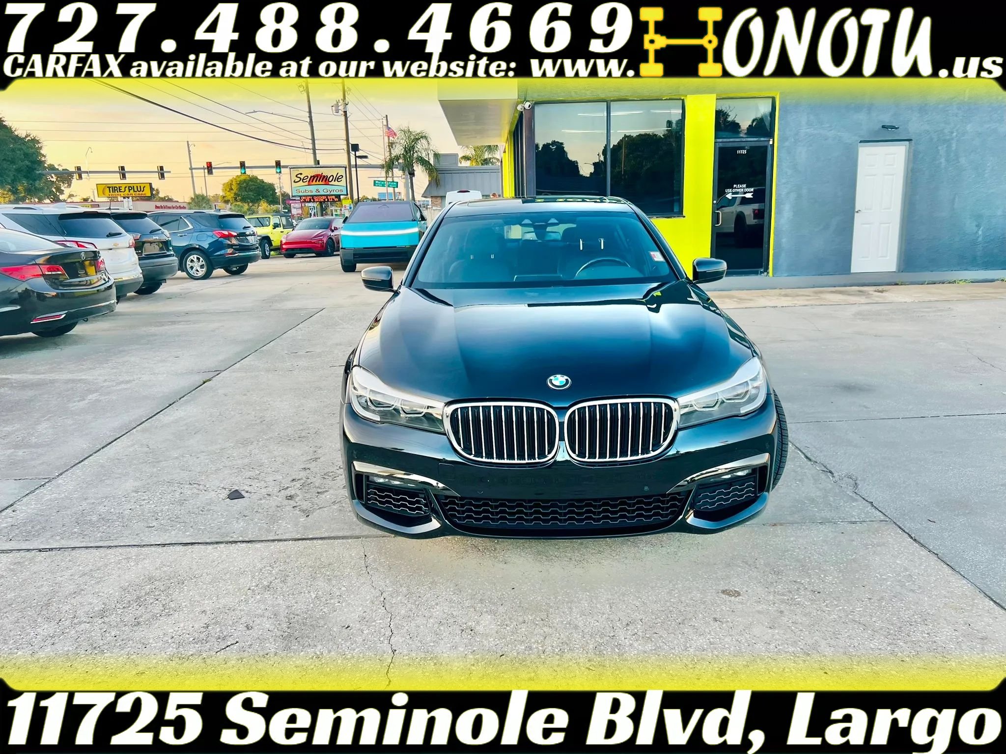 Used 2019 BMW 740i w/ M Sport Package RWD image 2
