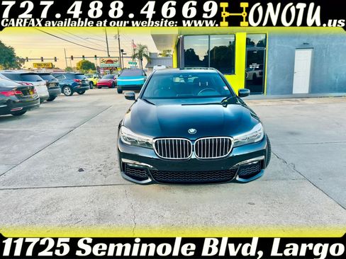 Used 2019 BMW 740i w/ M Sport Package RWD image 2