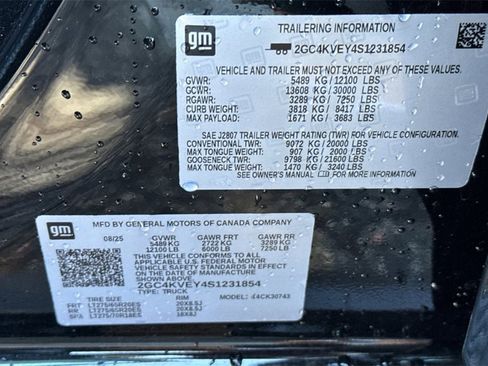 New 2025 Chevrolet Silverado 3500 High Country w/ High Country Premium Package image 26