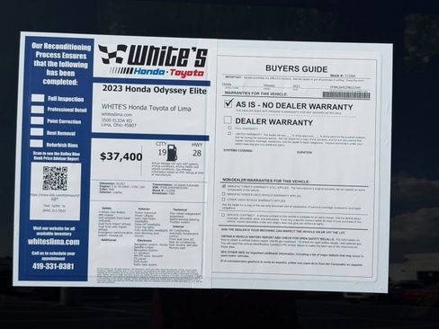 Used 2023 Honda Odyssey Elite image 36