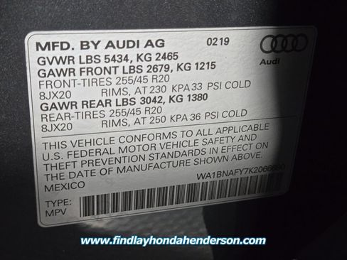 Used 2019 Audi Q5 2.0T Premium Plus w/ Premium Plus Package AWD/4WD image 14