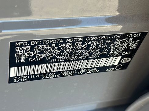 Certified 2024 Lexus IS 350 F Sport w/ Blackout Package RWD image 38