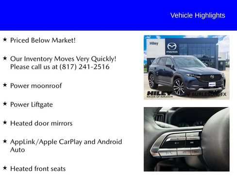 Certified 2024 MAZDA CX-50 AWD 2.5 Turbo image 10