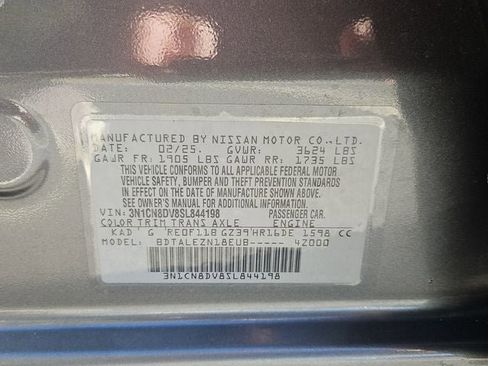 Used 2025 Nissan Versa S image 20