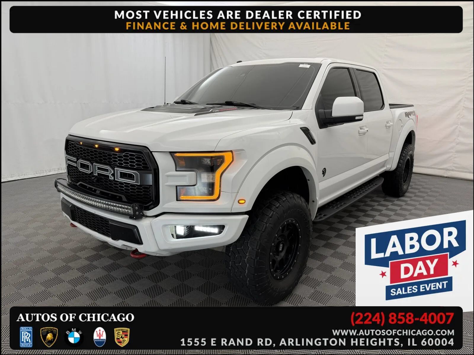 Used 2017 Ford F150 Raptor w/ Equipment Group 802A Luxury AWD/4WD image 1