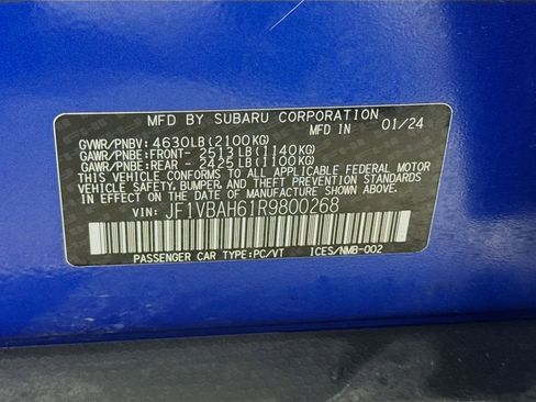 Used 2024 Subaru WRX Premium image 29