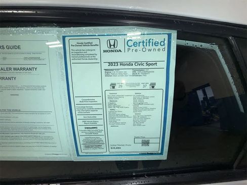 Used 2023 Honda Civic Sport image 13