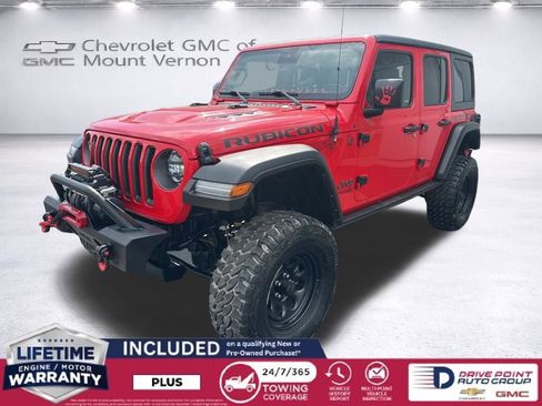 Used 2021 Jeep Wrangler Unlimited Rubicon w/ Steel Bumper Group AWD/4WD image 1