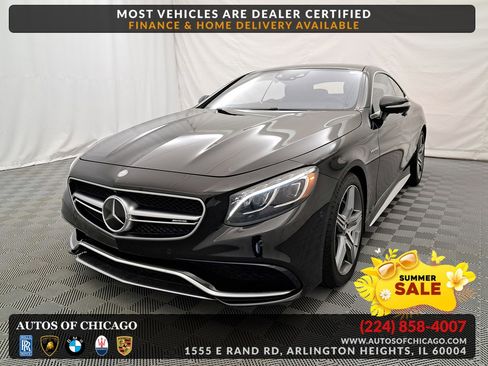 Used 2016 Mercedes-Benz S 63 AMG 4MATIC Coupe image 1