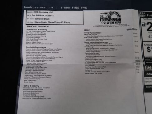 Used 2018 Land Rover Discovery HSE image 34