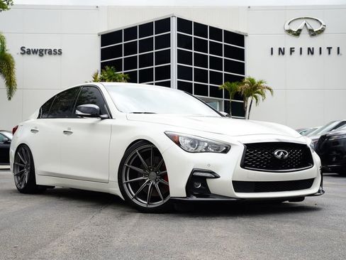 Used 2023 INFINITI Q50 Red Sport 400 RWD image 1