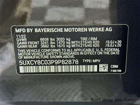 Certified 2023 BMW X6 M50i w/ Executive Package image 34