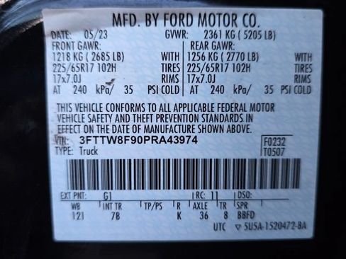 Used 2023 Ford Maverick XLT w/ Equipment Group 300A Standard AWD/4WD image 3