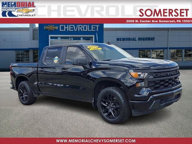 Used 2025 Chevrolet Silverado 1500 Custom AWD/4WD image 1