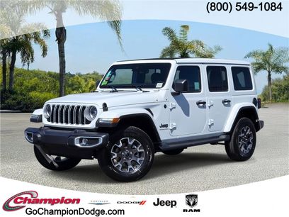 New 2025 Jeep Wrangler Unlimited Sahara