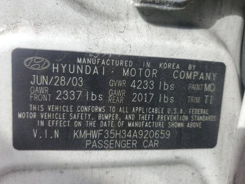 Used 2004 Hyundai Sonata GLS FWD image 12