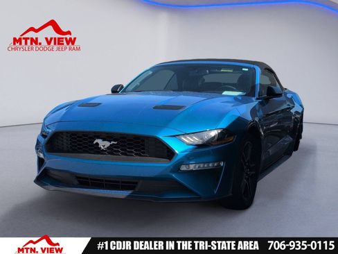 Used 2020 Ford Mustang Premium RWD image 1