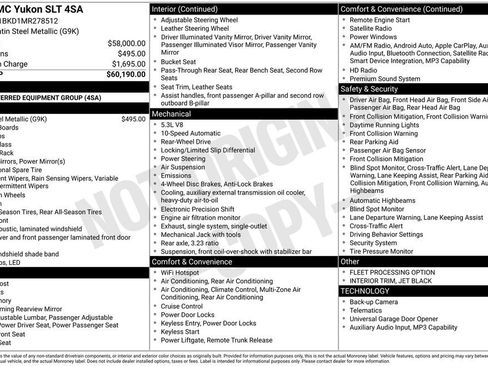 Used 2021 GMC Yukon SLT image 40