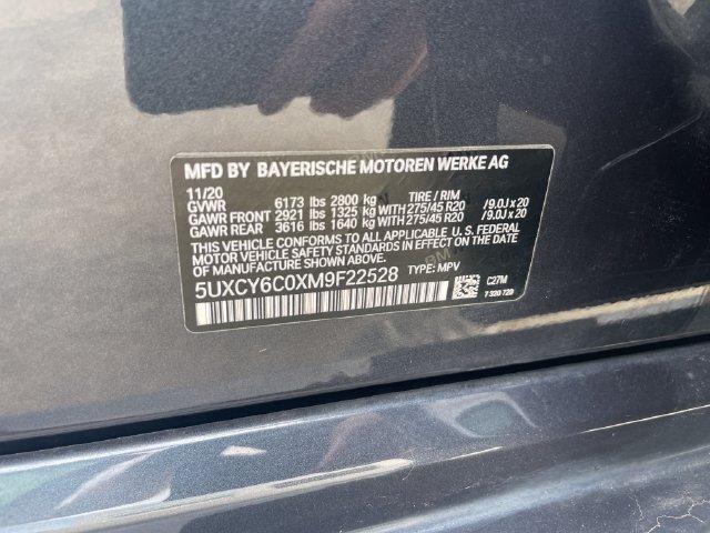 Used 2021 BMW X6 xDrive40i w/ M Sport Package AWD/4WD image 26