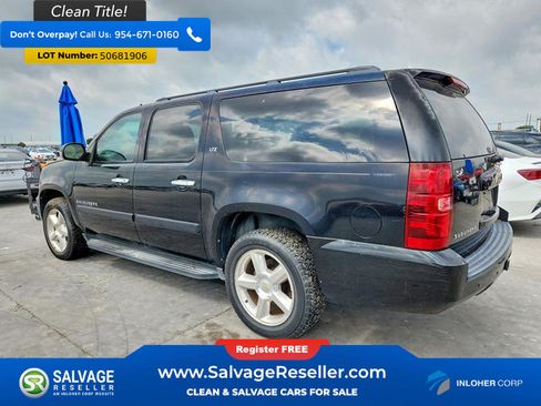Used 2008 Chevrolet Suburban LTZ w/ LTZ Preferred Equipment Group RWD image 3