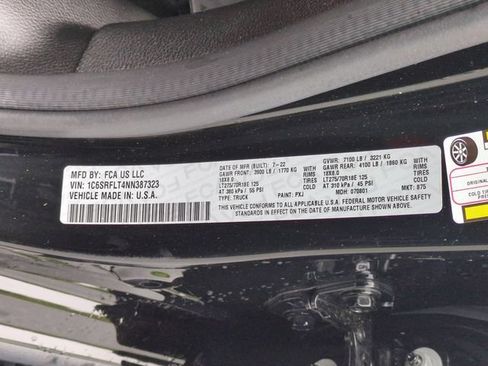 Used 2022 RAM 1500 Rebel w/ Rebel Level 1 Equipment Group AWD/4WD image 35