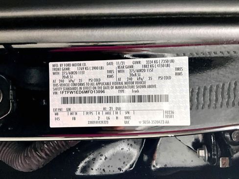 Used 2021 Ford F150 XLT w/ Equipment Group 302A High AWD/4WD image 31