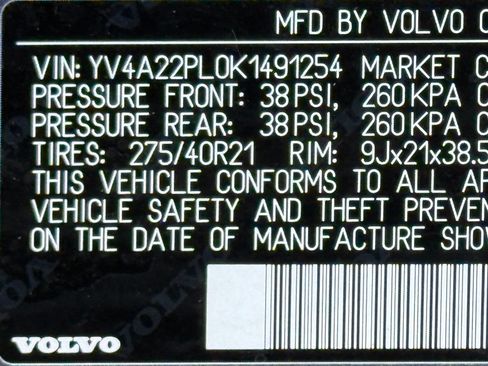 Used 2019 Volvo XC90 T6 Inscription w/ Advanced Package AWD/4WD image 51