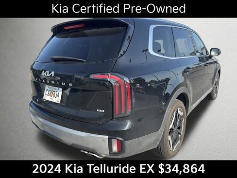 Certified 2024 Kia Telluride EX w/ EX Captain's Chair Package AWD/4WD image 4
