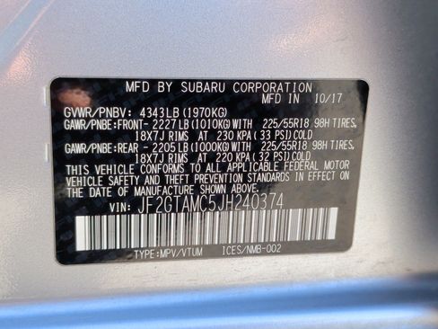 Used 2018 Subaru Crosstrek 2.0i Limited image 38