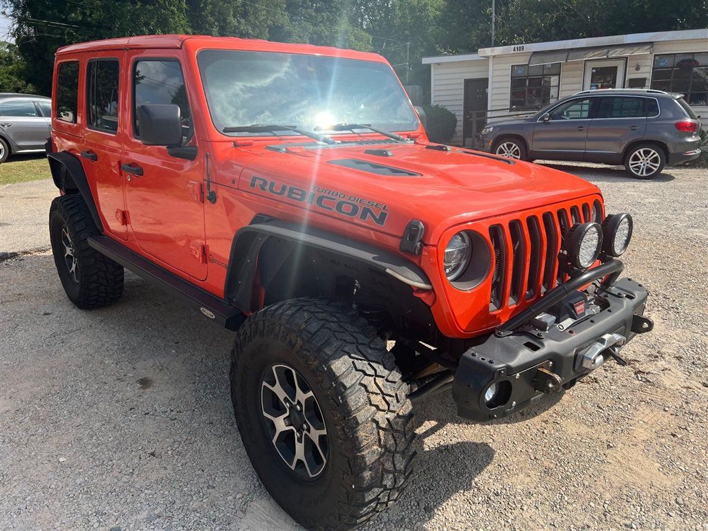 Used 2020 Jeep Wrangler Unlimited Rubicon w/ Steel Bumper Group AWD/4WD image 3