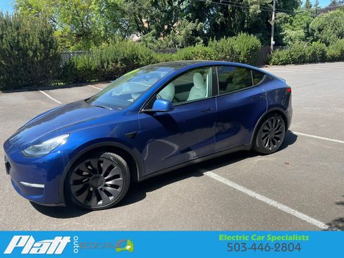 Used 2021 Tesla Model Y Performance AWD/4WD image 4