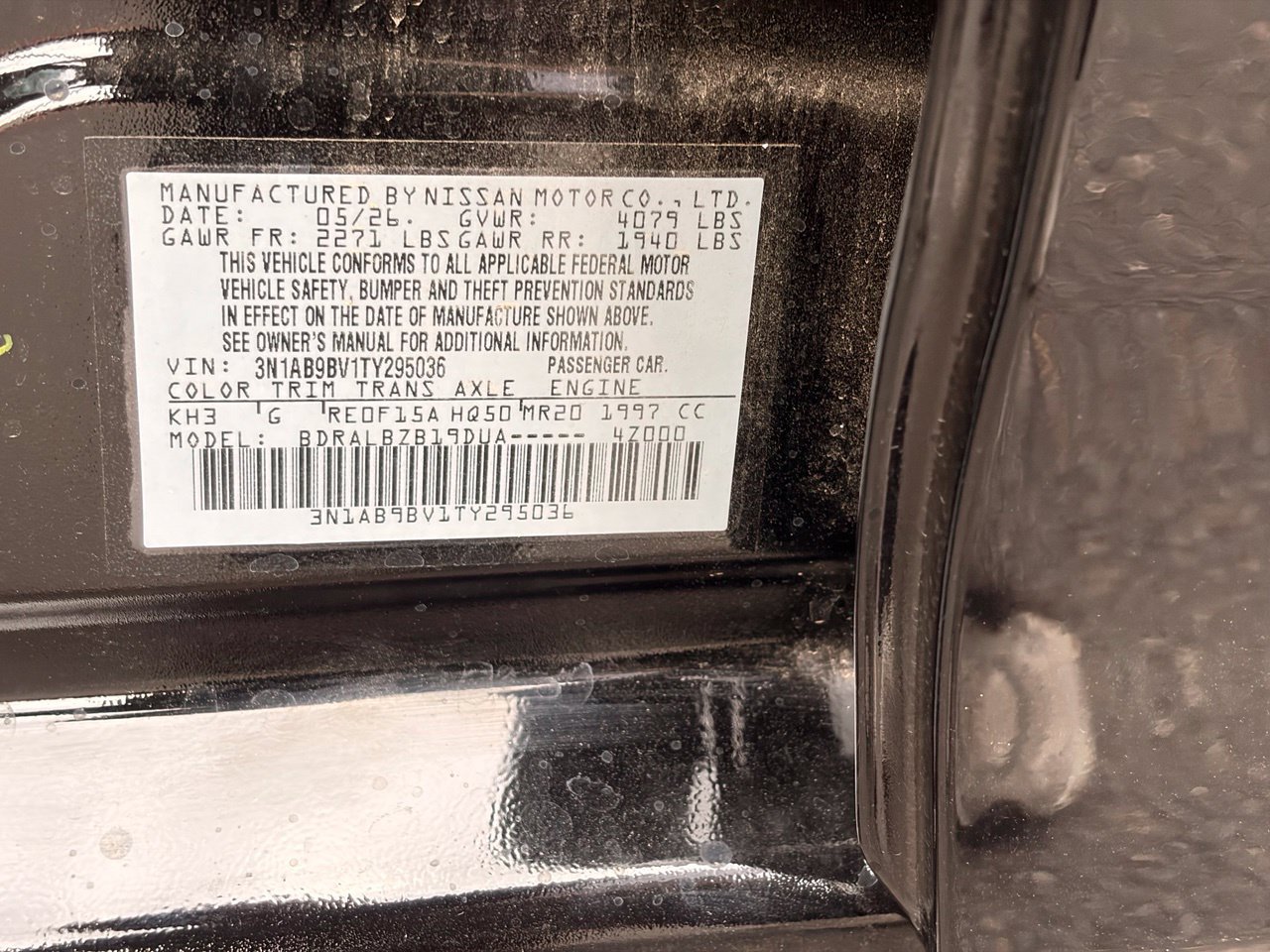 Certified 2026 Nissan Sentra S w/ Floor Mat Package FWD image 31