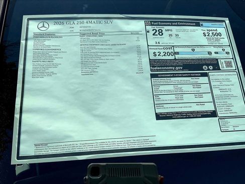 Certified 2026 Mercedes-Benz GLA 250 4MATIC image 26