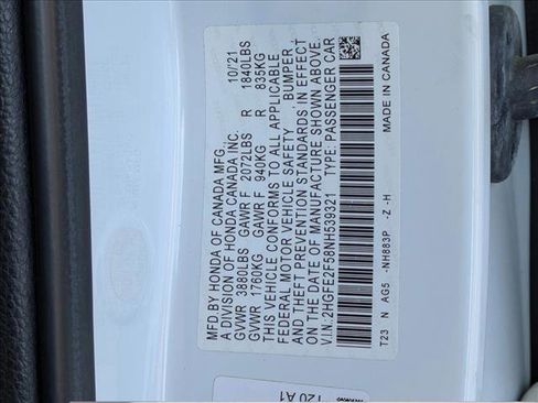Used 2022 Honda Civic Sport image 27