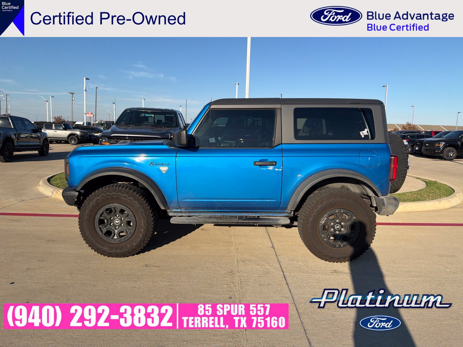 Used 2022 Ford Bronco Black Diamond w/ Sasquatch Package AWD/4WD image 7