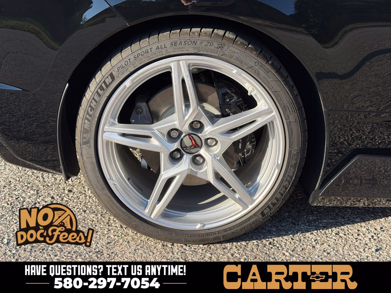 Used 2021 Chevrolet Corvette Stingray Preferred Conv w/ Chrome Exterior Badge Package RWD image 12
