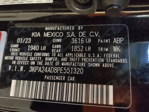 Used 2023 Kia Rio LX FWD image 33