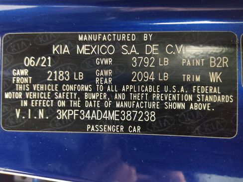 Used 2021 Kia Forte GT-Line FWD image 33