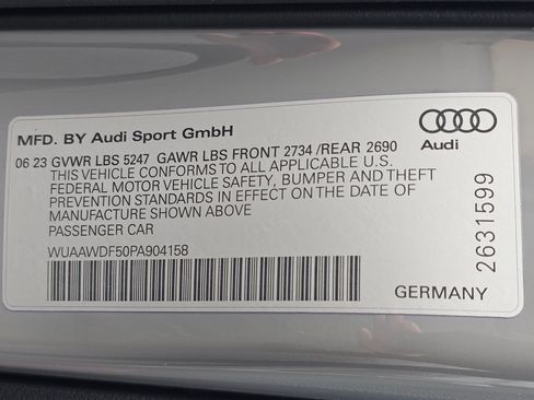 Used 2023 Audi RS 5 4DR QTRO 2.9 TFSI image 31