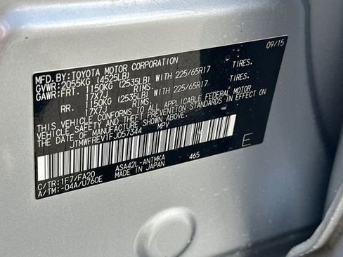 Used 2015 Toyota RAV4 XLE FWD image 33