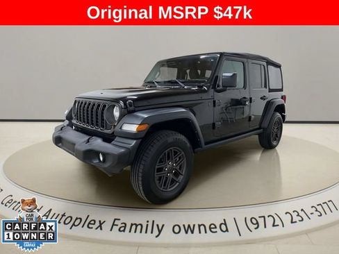 Used 2024 Jeep Wrangler Unlimited Sport AWD/4WD image 1