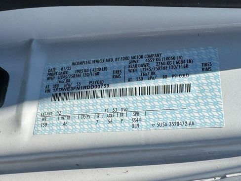Used 2024 Ford E-350 and Econoline 350 Super Duty w/ Power Windows & Locks Group RWD image 28