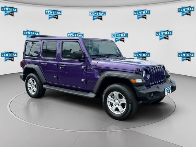 Certified 2023 Jeep Wrangler Unlimited Sport w/ Sun And Sound Package AWD/4WD image 8