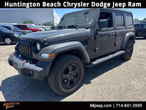 Used 2023 Jeep Wrangler Unlimited Sport AWD/4WD image 1