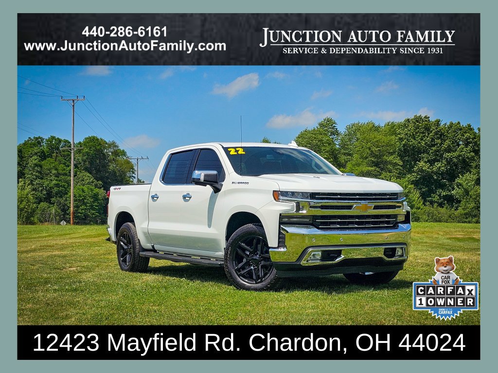 Used 2022 Chevrolet Silverado 1500 LTZ w/ LTZ Premium Package AWD/4WD 360° Tour