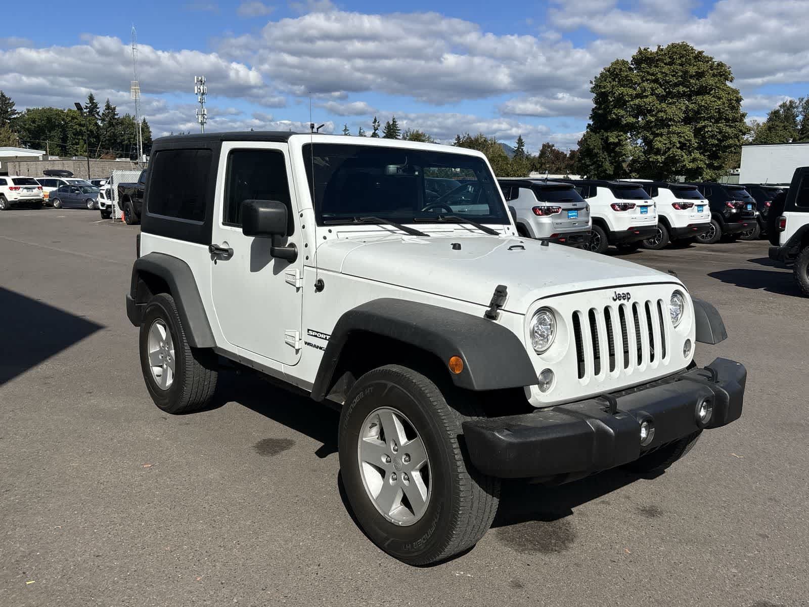 Used 2017 Jeep Wrangler Sport w/ Quick Order Package 24S AWD/4WD image 6