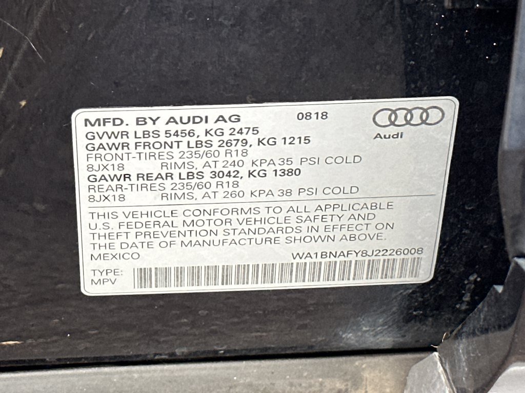 Used 2018 Audi Q5 2.0T Premium Plus w/ Premium Plus Package AWD/4WD image 23