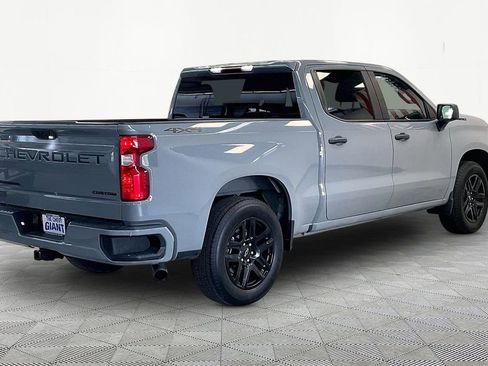 Used 2024 Chevrolet Silverado 1500 Custom w/ Dark Appearance Package AWD/4WD image 6