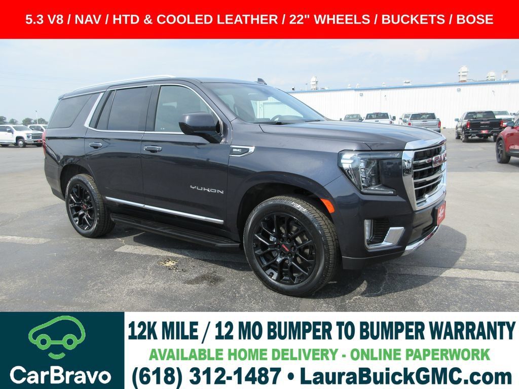 Certified 2023 GMC Yukon SLT AWD/4WD image 1